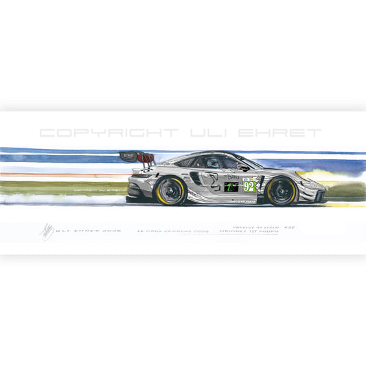 #1592XS "Porsche 911 #92 Le Mans 2026"
