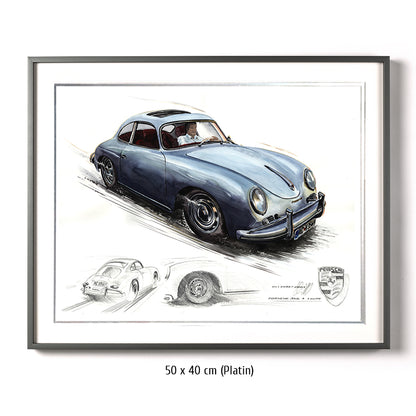 #0160  "Porsche 356A Coupé"