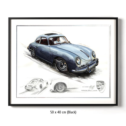 #0160  "Porsche 356A Coupé"