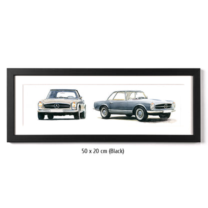 #0547 XS  "Mercedes SL Pagode"