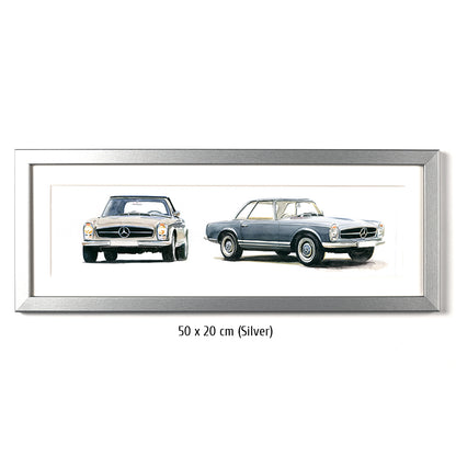 #0547 XS  "Mercedes SL Pagode"