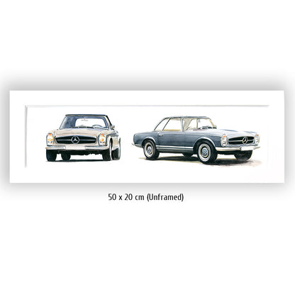 #0547 XS  "Mercedes SL Pagode"