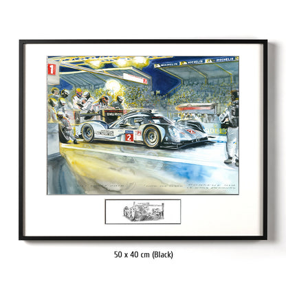#0607 'Dans le noir', Porsche 919 LMP 1 (2016) 