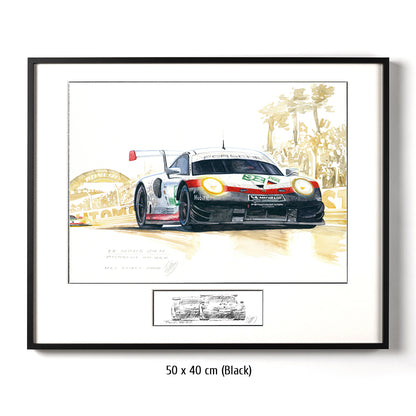 #0734 "Porsche 911 RSR #92"