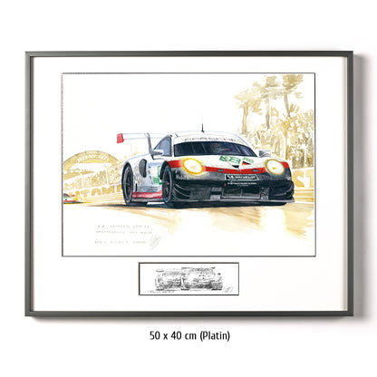 #0734 "Porsche 911 RSR #92"