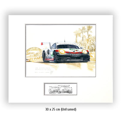 #0734 "Porsche 911 RSR #92"