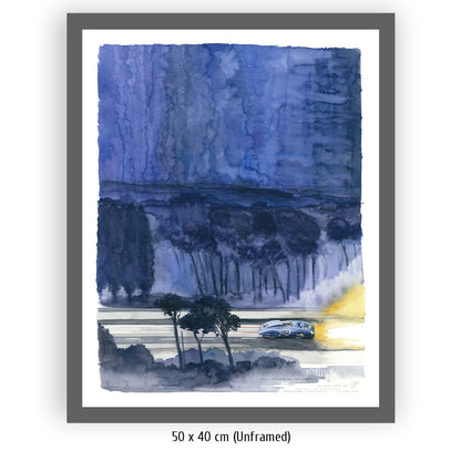 #0775  » Solitude Bleu Foncé «