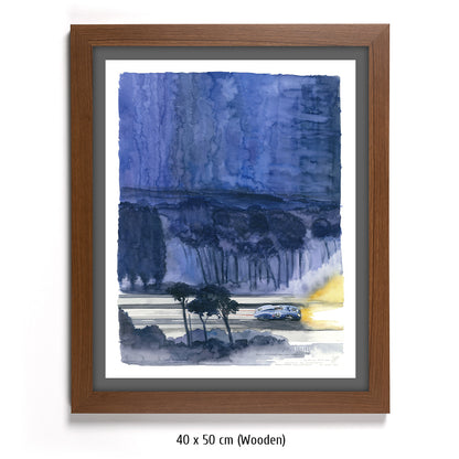 #0775  » Solitude Bleu Foncé «