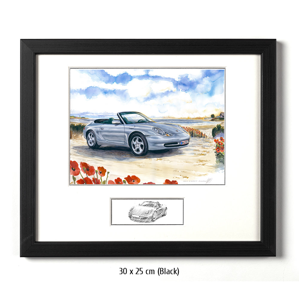 #0934 Porsche 911 Cabriolet by the sea