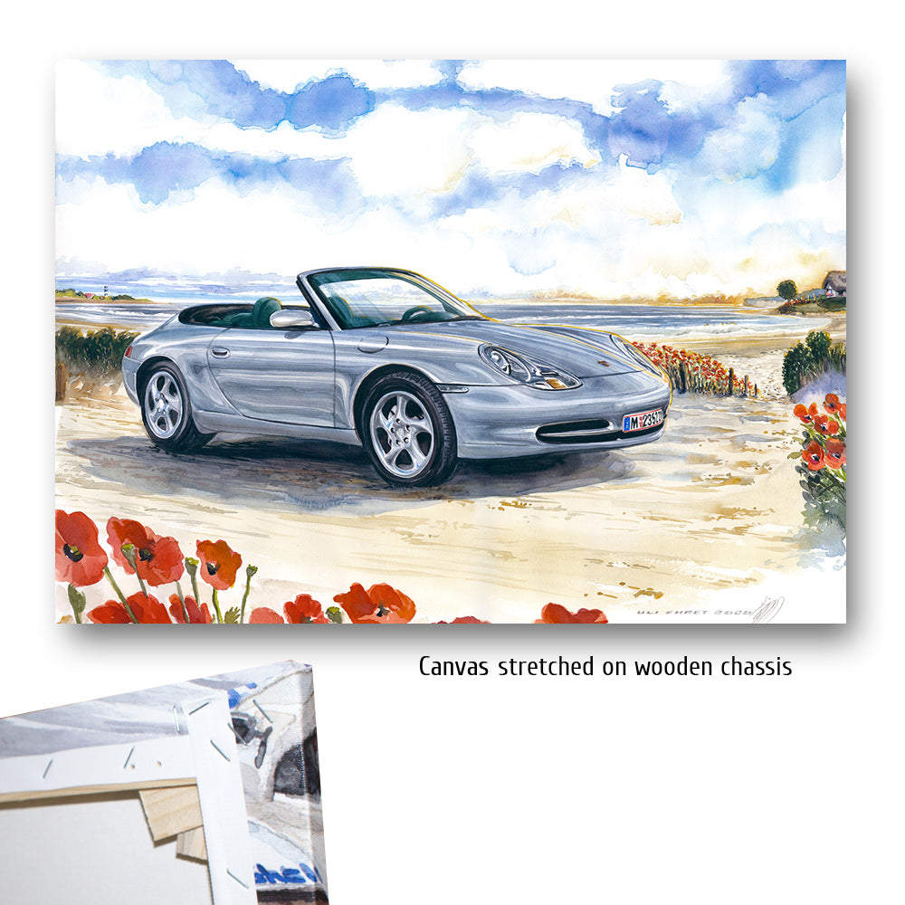 #0934 Porsche 911 Cabriolet by the sea
