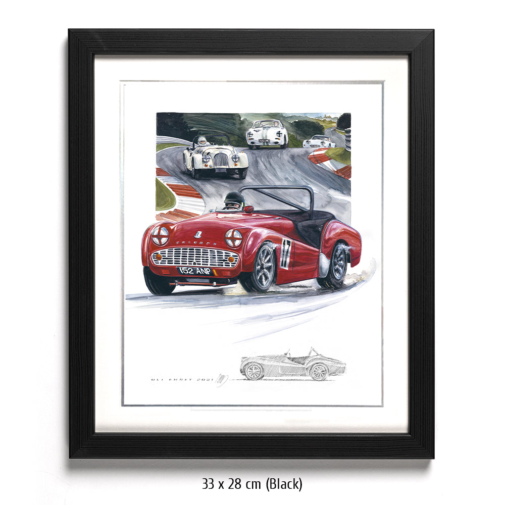 #0945 'Triump TR3 race car