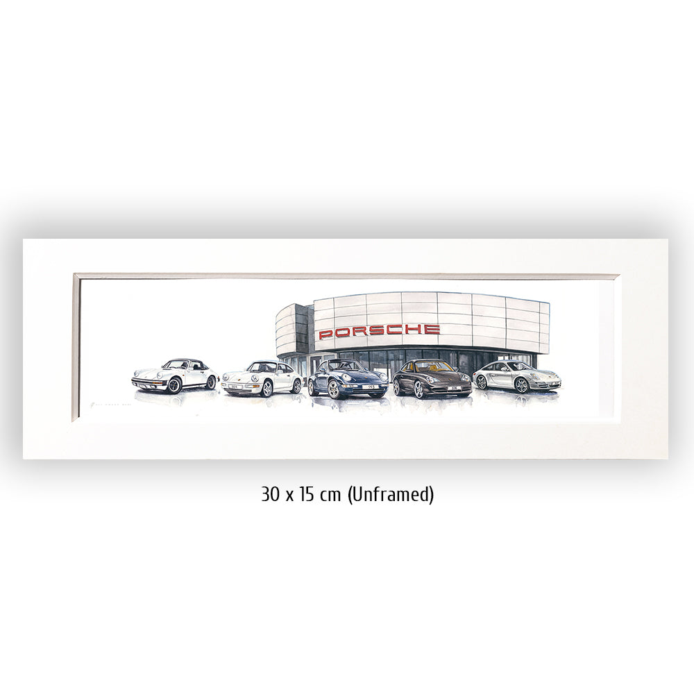 #0951 'Five Generations Porsche 911