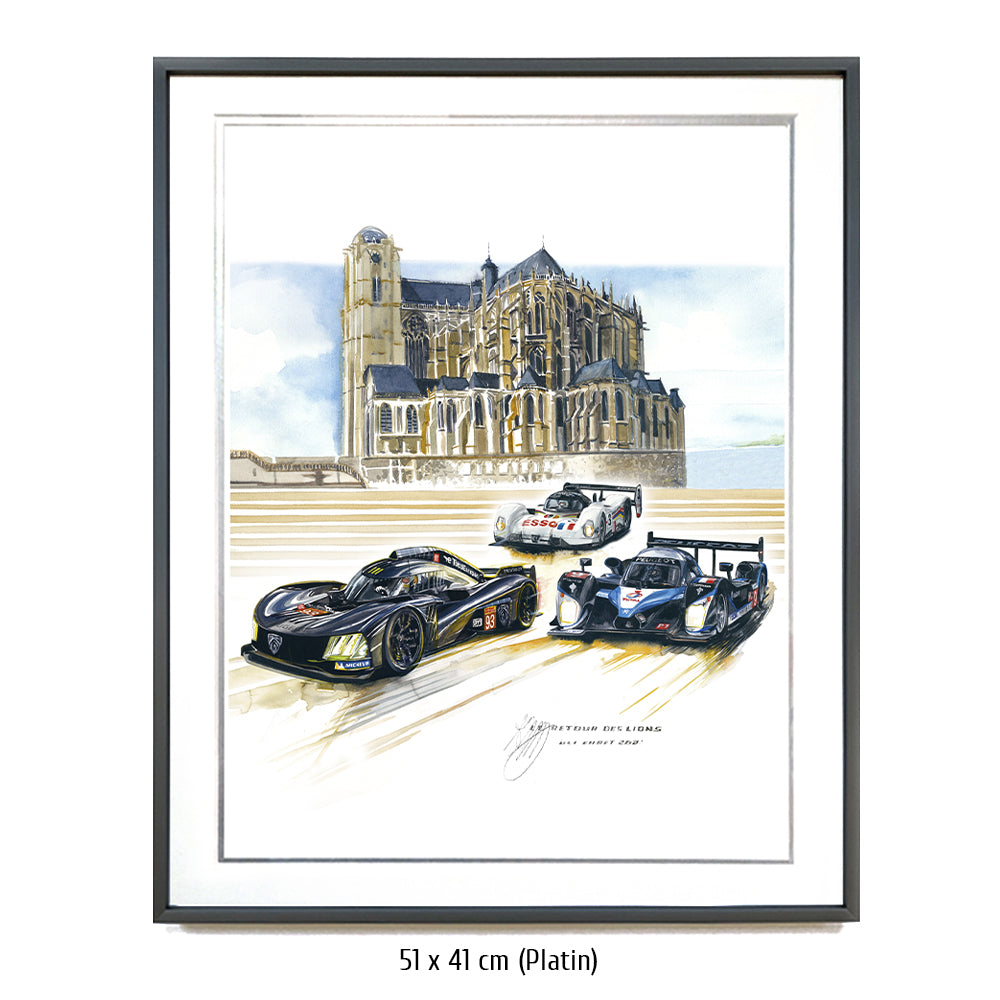 #0986 E  'Peugeot au Mans'