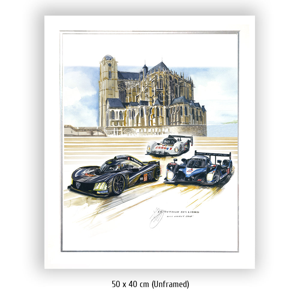 #0986 E  'Peugeot au Mans'