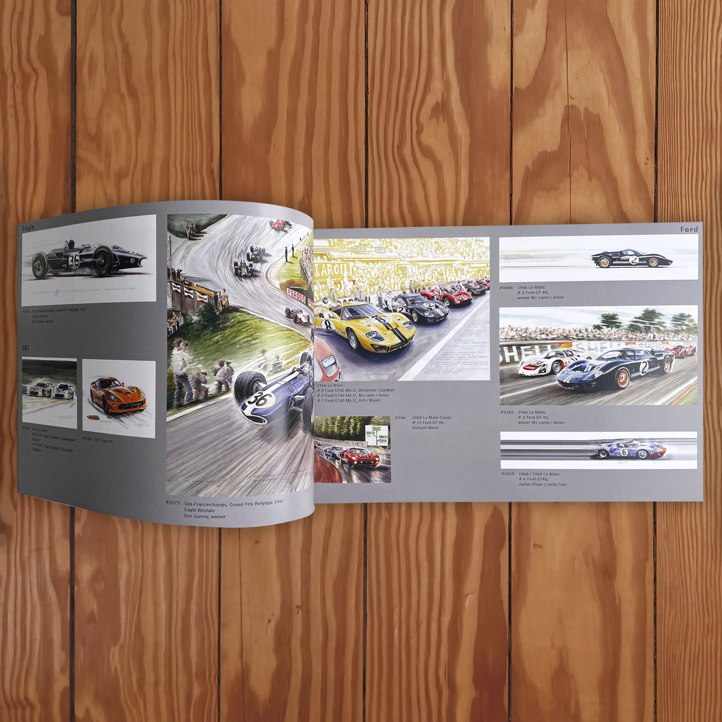 Katalog Uli´s Racing Legends - Britische und amerikanische Fahrzeuge