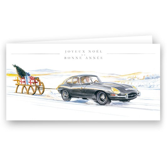 Cards #057 - ""La Champagne en Neige""