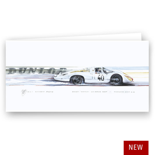 Card #074 Porsche 907 - Longtail