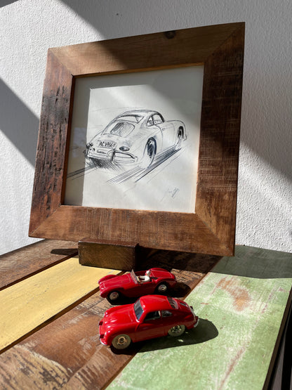 #0161P Porsche 356 A Sketch