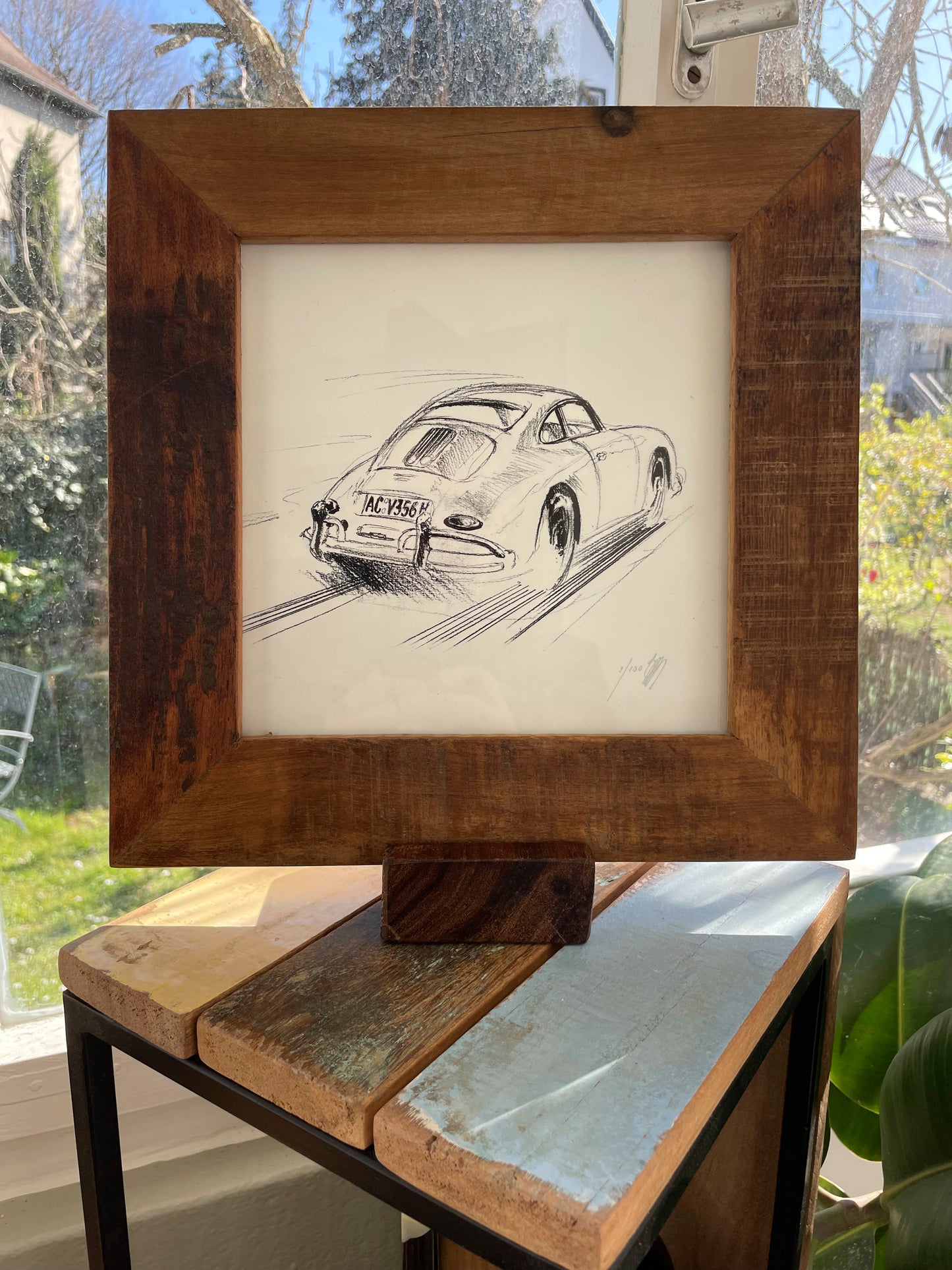 #0161P Porsche 356 A Sketch