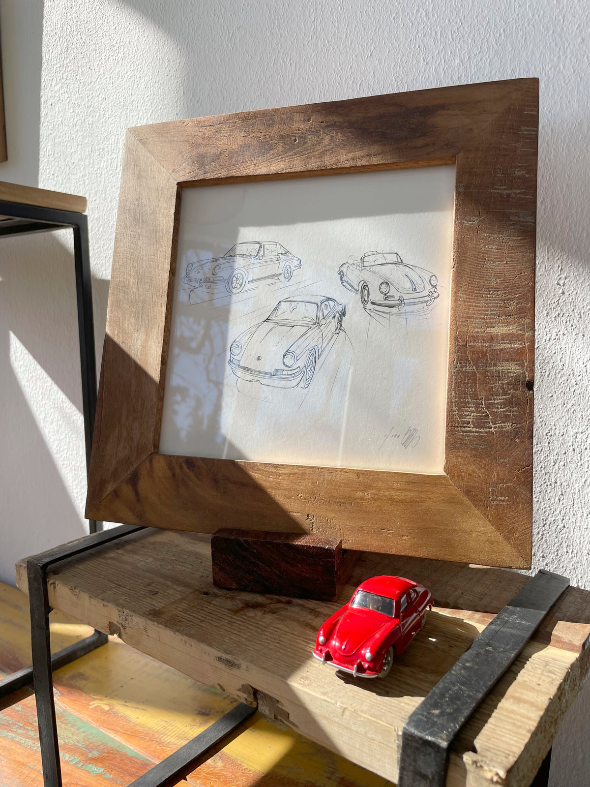 #0876P Porsche 356 & 911 Sketch