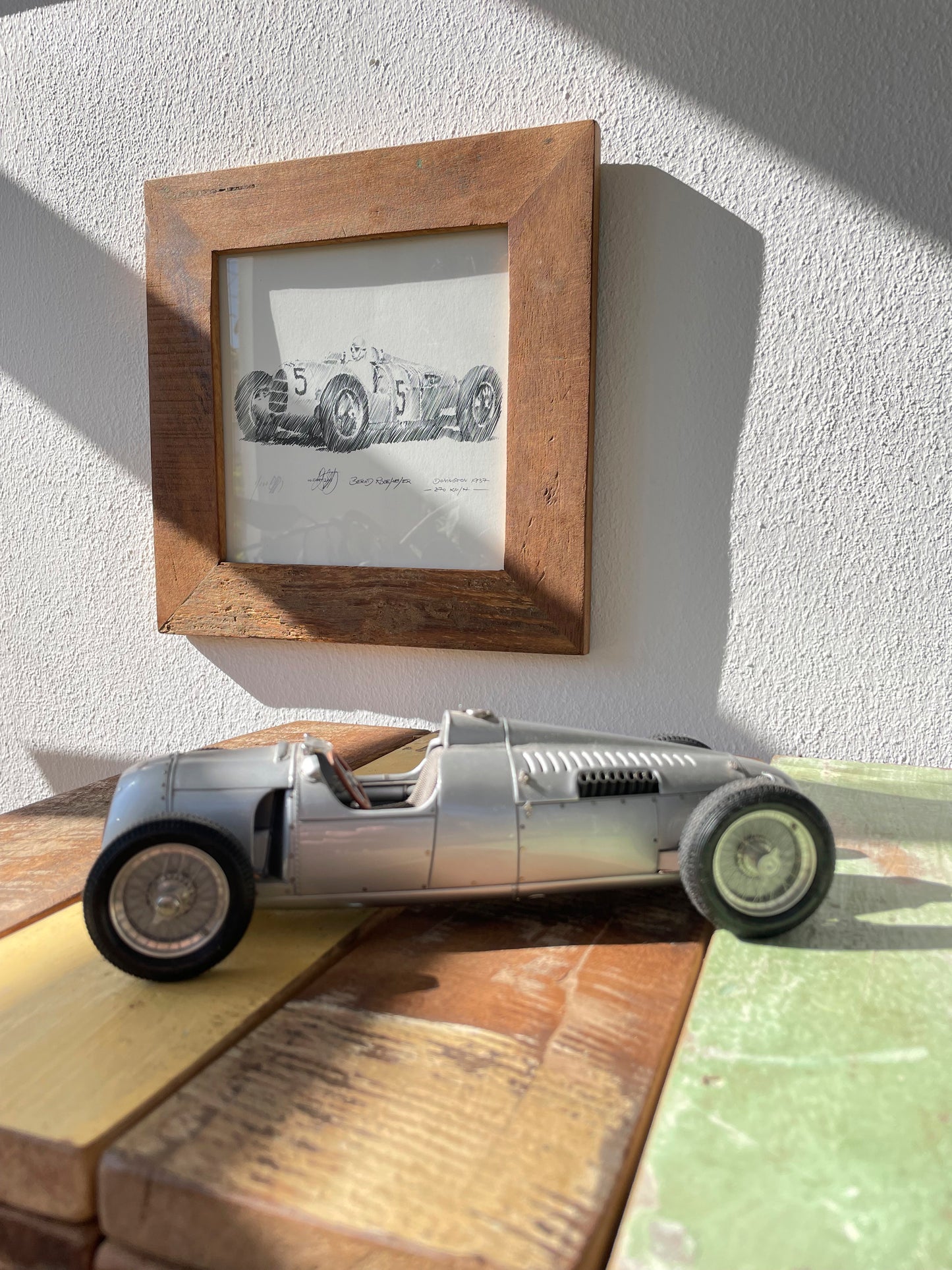 #0200P Auto Union Grand Prix Wagen Skizze