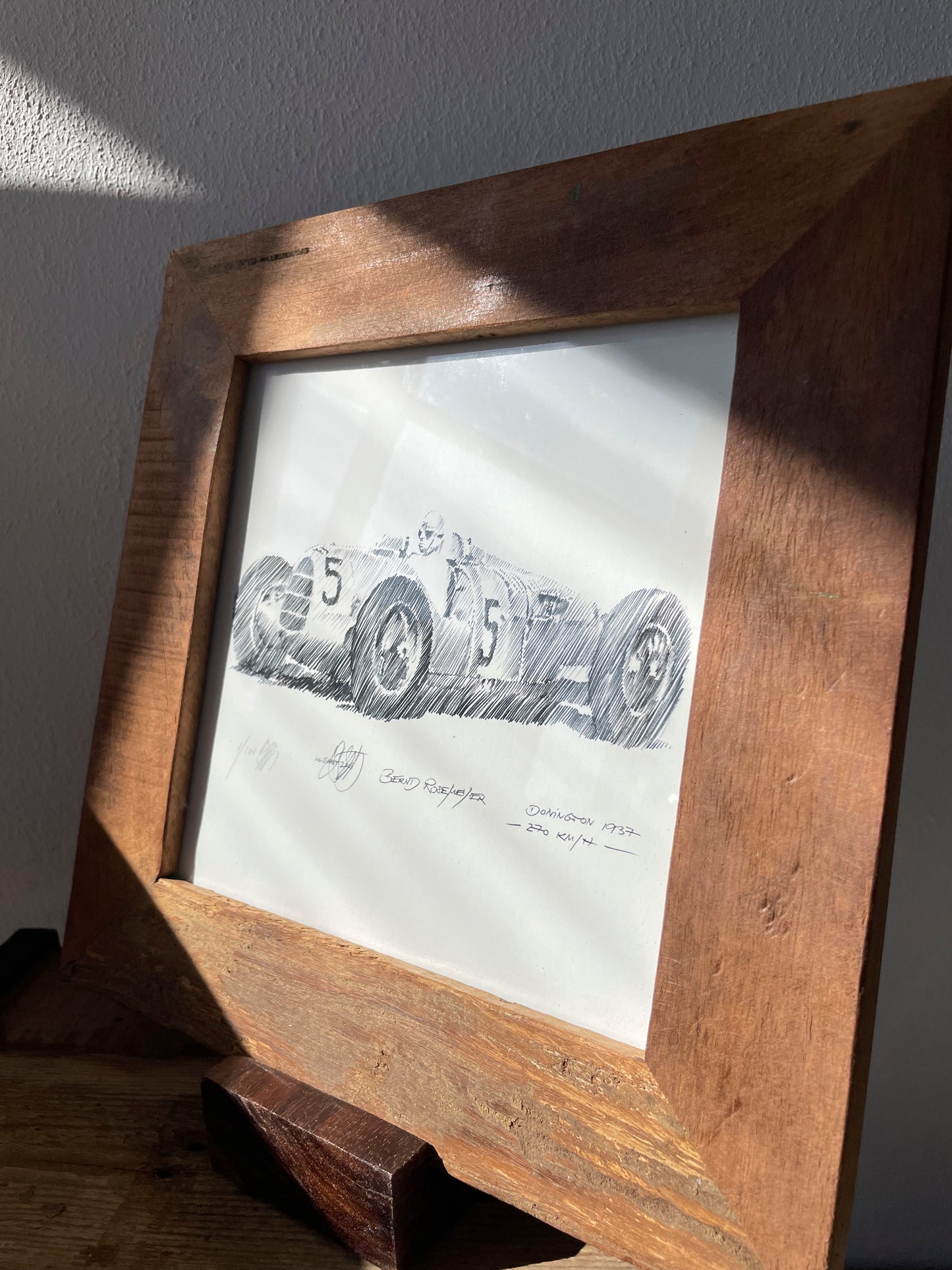 #0200P Auto Union Grand Prix Wagen Skizze