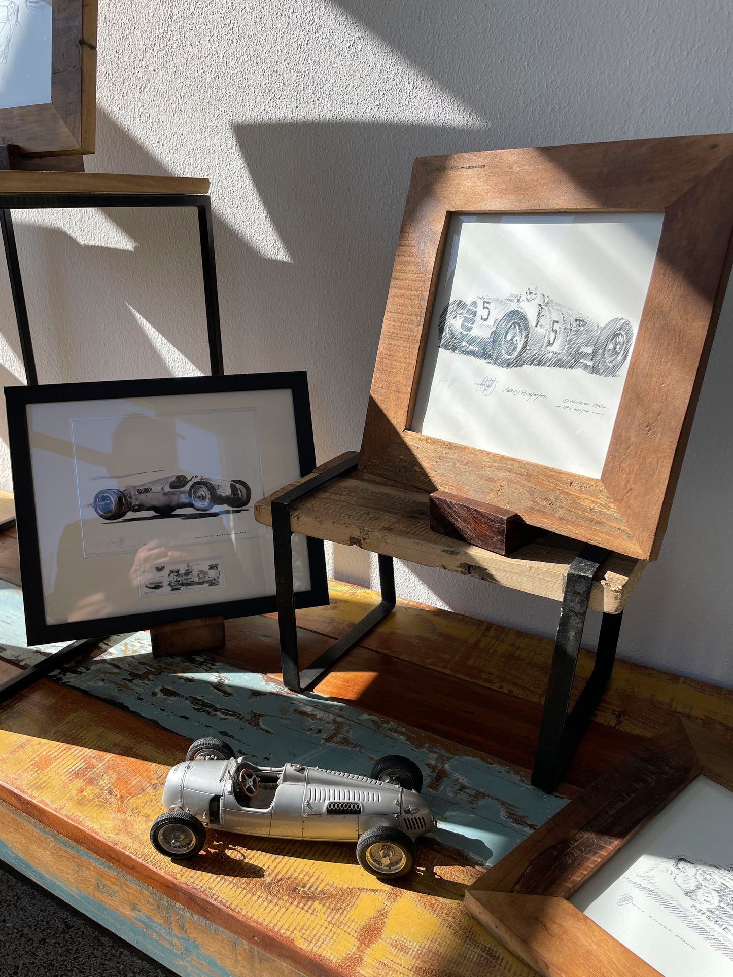 #0200P Auto Union Grand Prix Wagen Skizze
