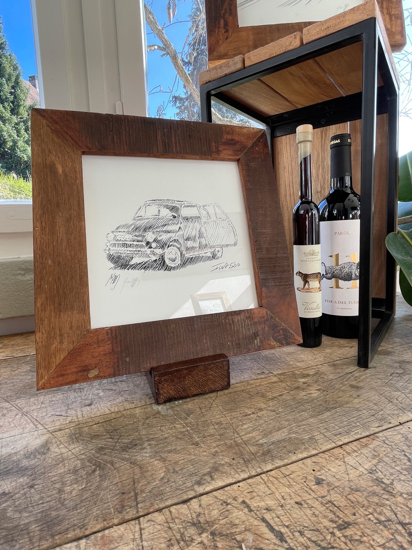 #0959P Fiat 500 Serie 2 Sketch