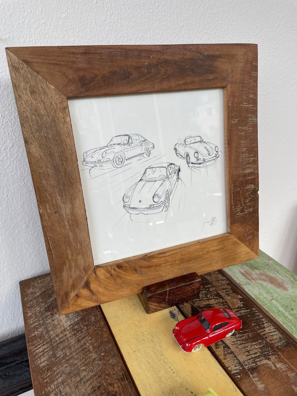 #0876P Porsche 356 & 911 Sketch