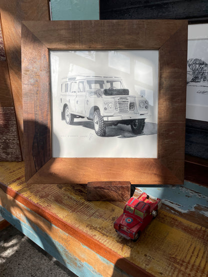 #1251P Landrover Serie 2 Sketch