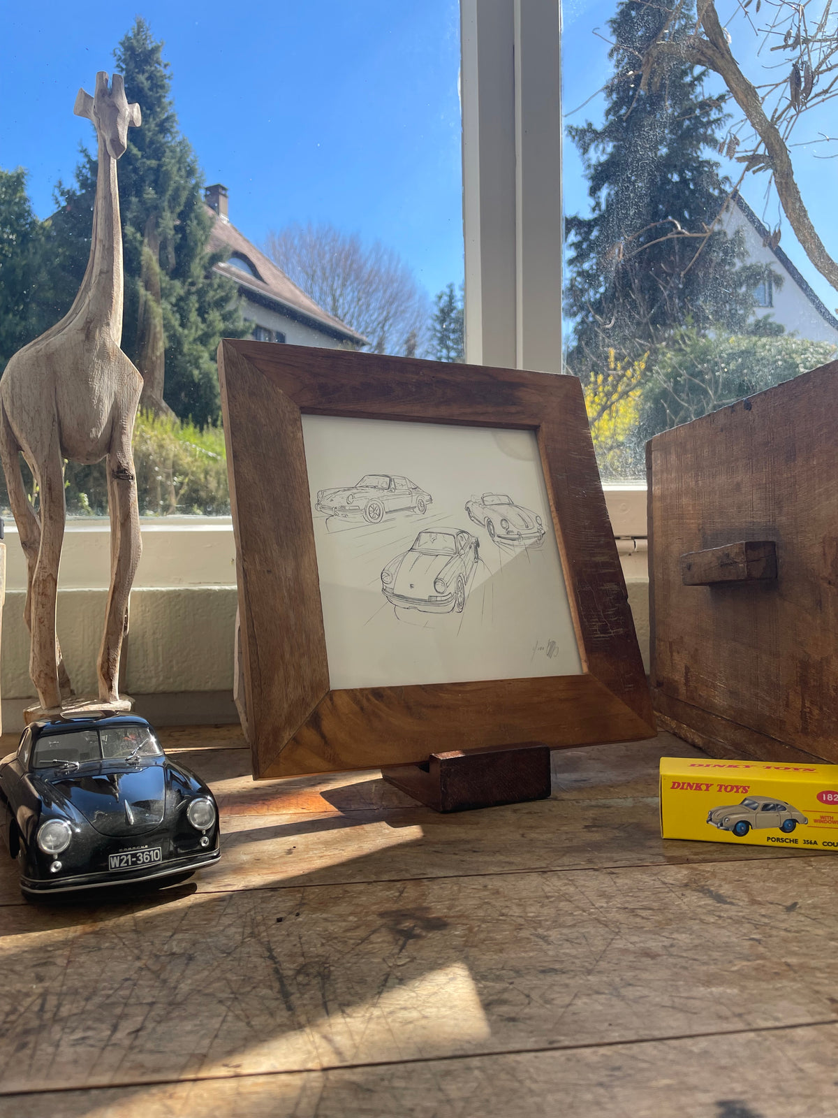 #0876P Porsche 356 & 911 Sketch
