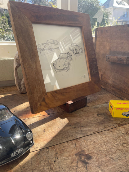 #0876P Porsche 356 & 911 Sketch