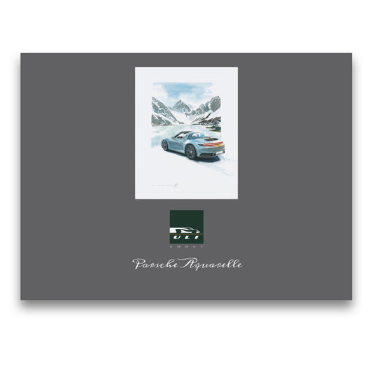 Catalog Uli's Racing Legends - Watercolors with Porsche motifs
