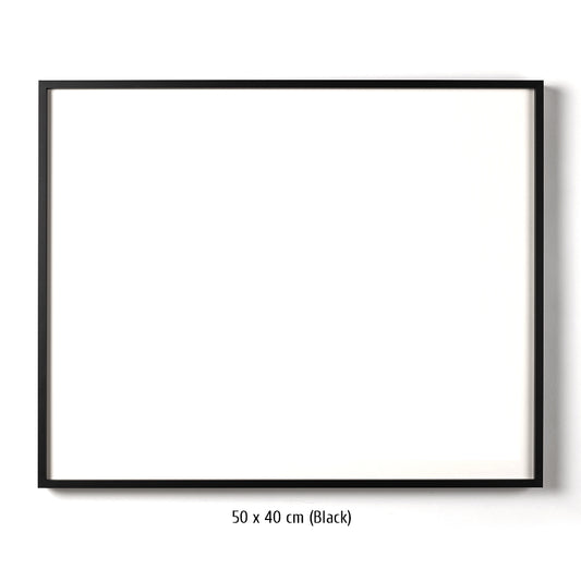 M format (50 x 40 cm) empty frame