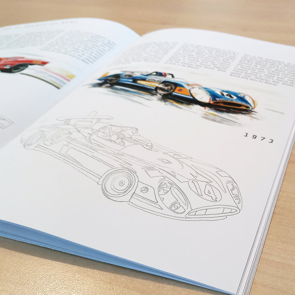 Uli's Racing Legends - 24H Le Mans Malbuch