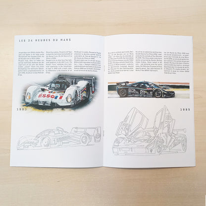 Uli's Racing Legends - 24H Le Mans coloring book