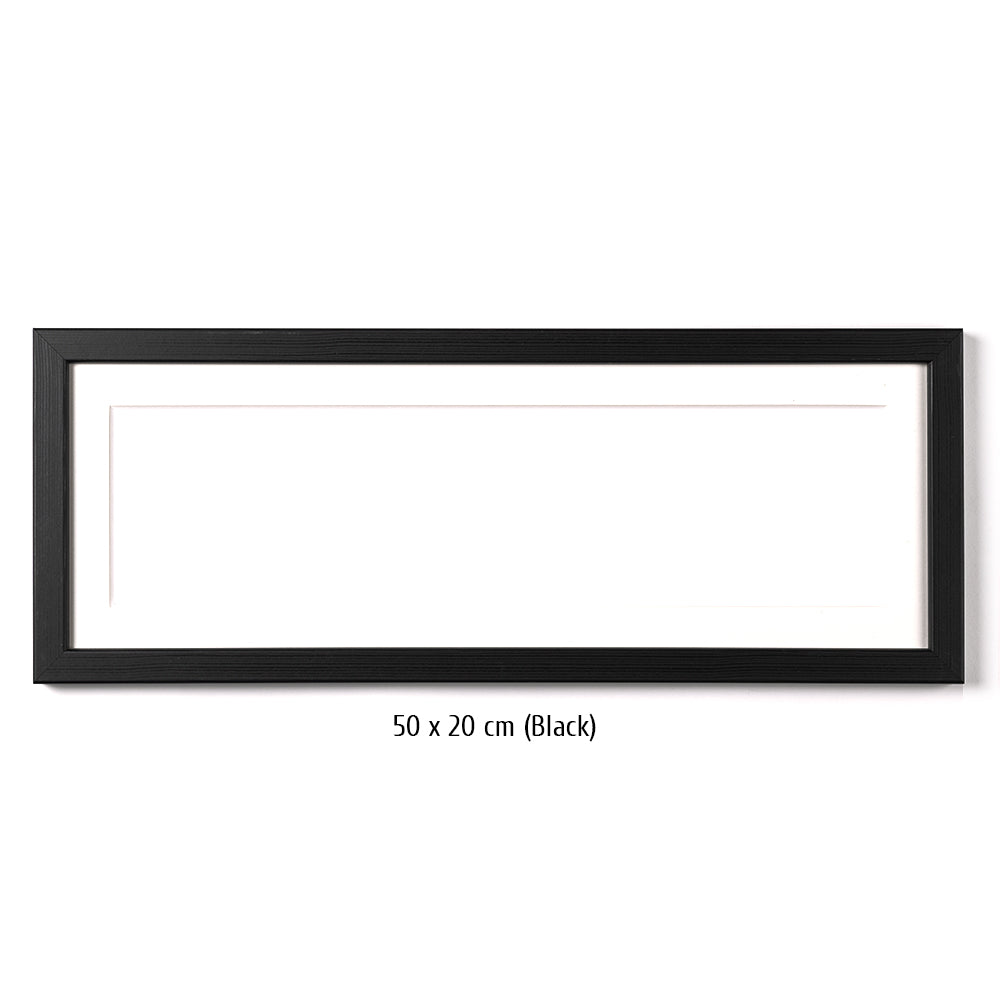 XS-plus format (50 x 20 cm) empty frame