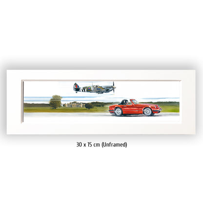 #1002 'TVR V8 S, Supermarine Spitfire