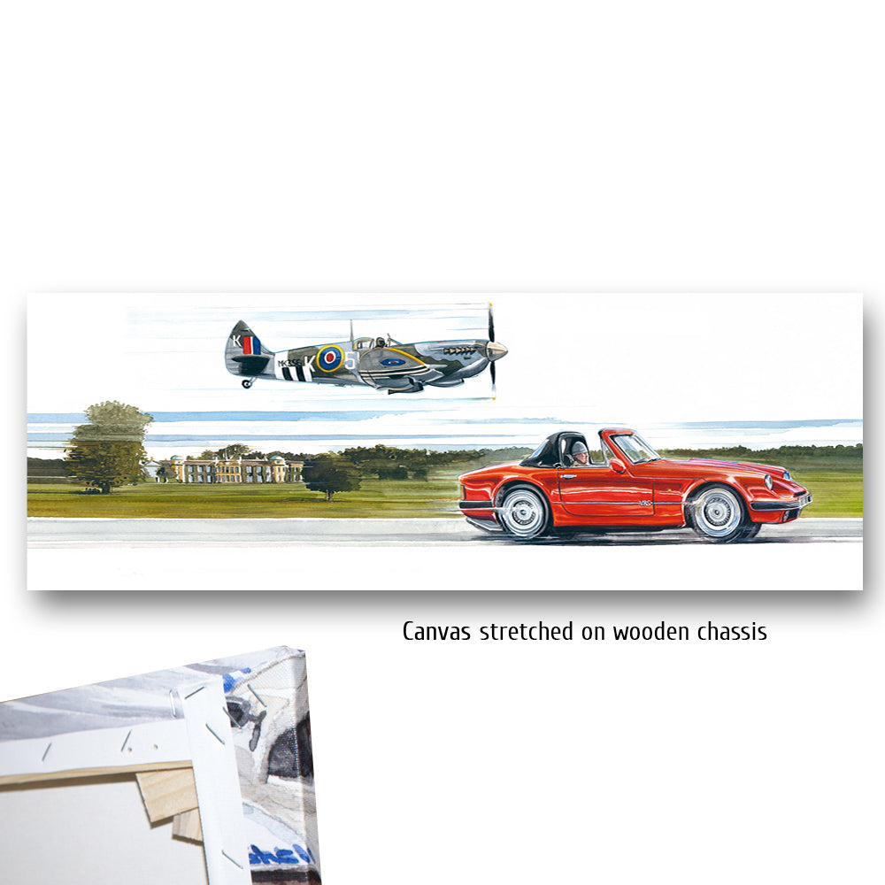 #1002 'TVR V8 S, Supermarine Spitfire