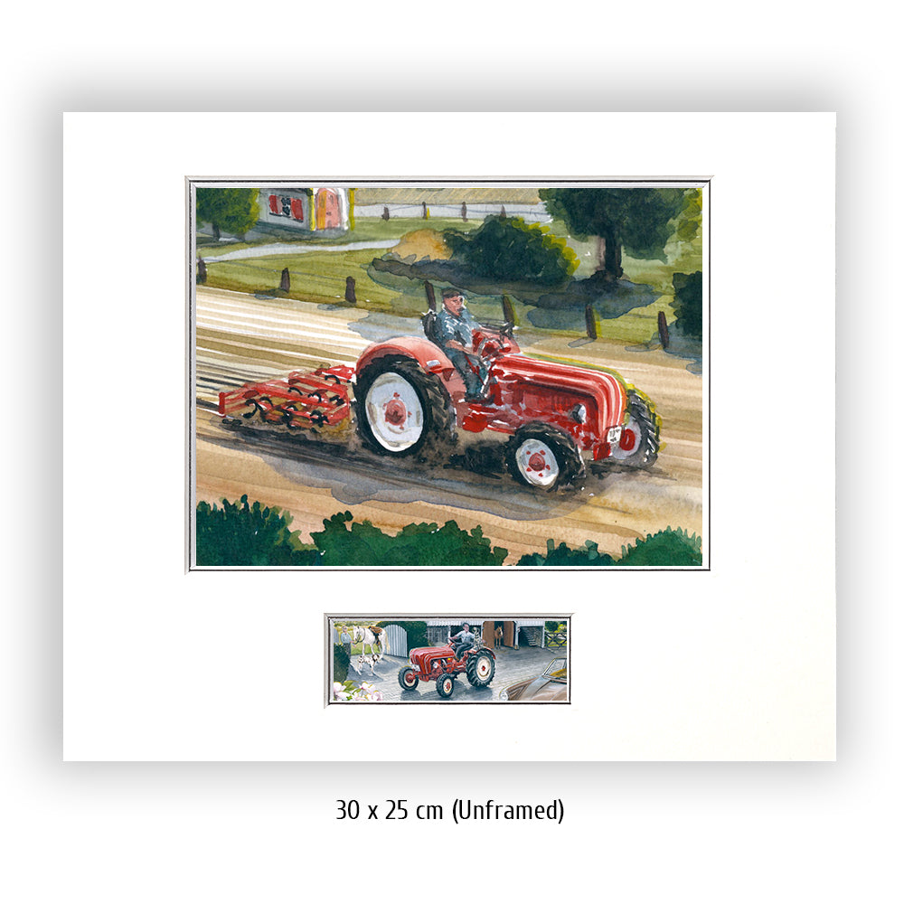 #1006 D ""Tractor Porsche-Diesel Super 308""