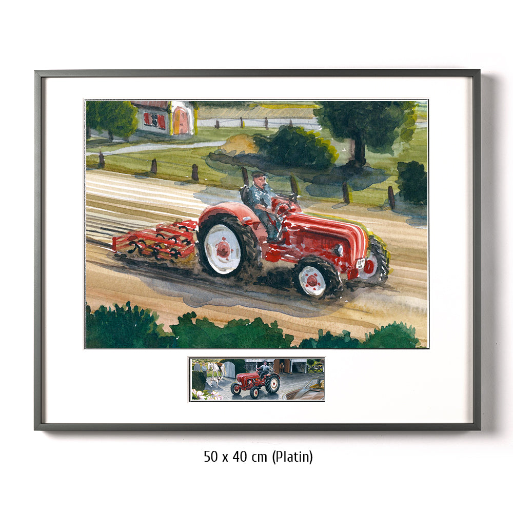 #1006 D ""Tractor Porsche-Diesel Super 308""
