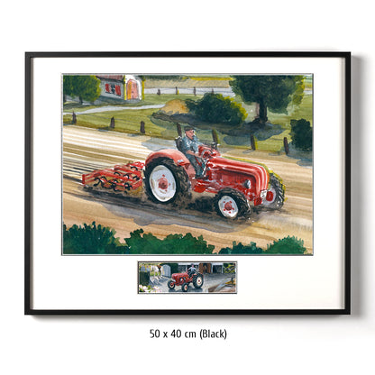 #1006 D  "Traktor Porsche-Diesel Super 308"