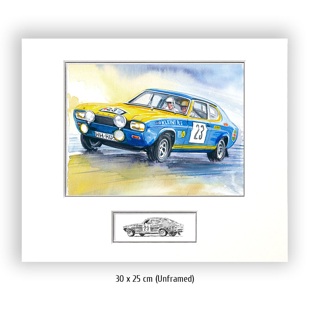 #1039 B 'Ford Capri Walter Röhrl