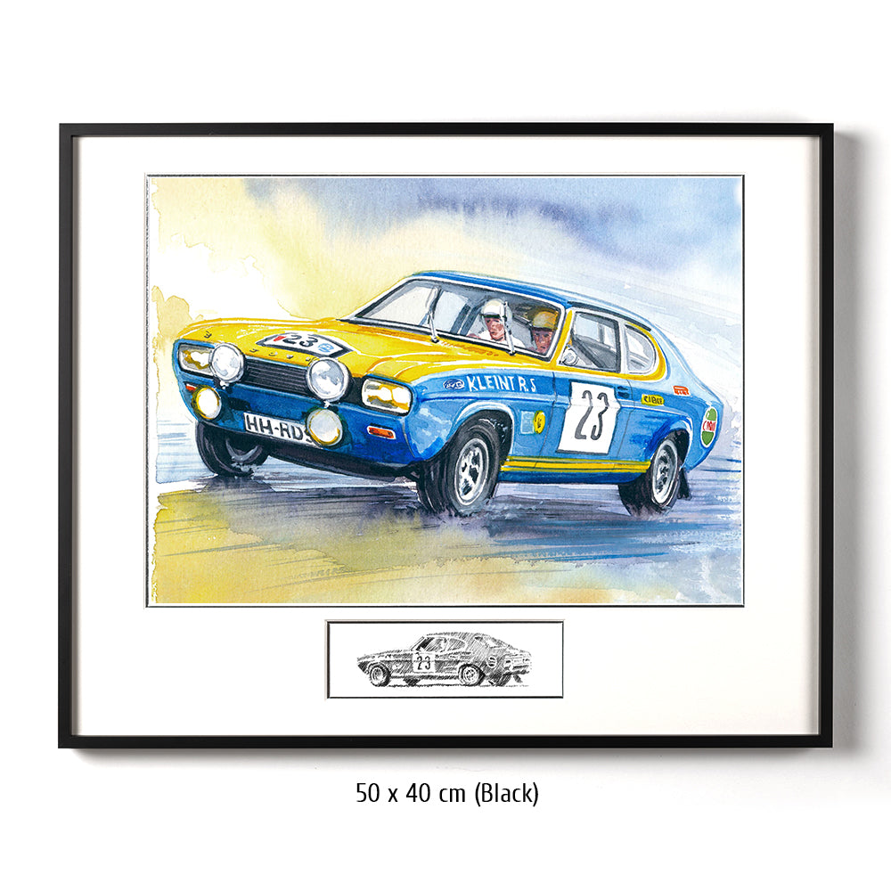 #1039 B 'Ford Capri Walter Röhrl