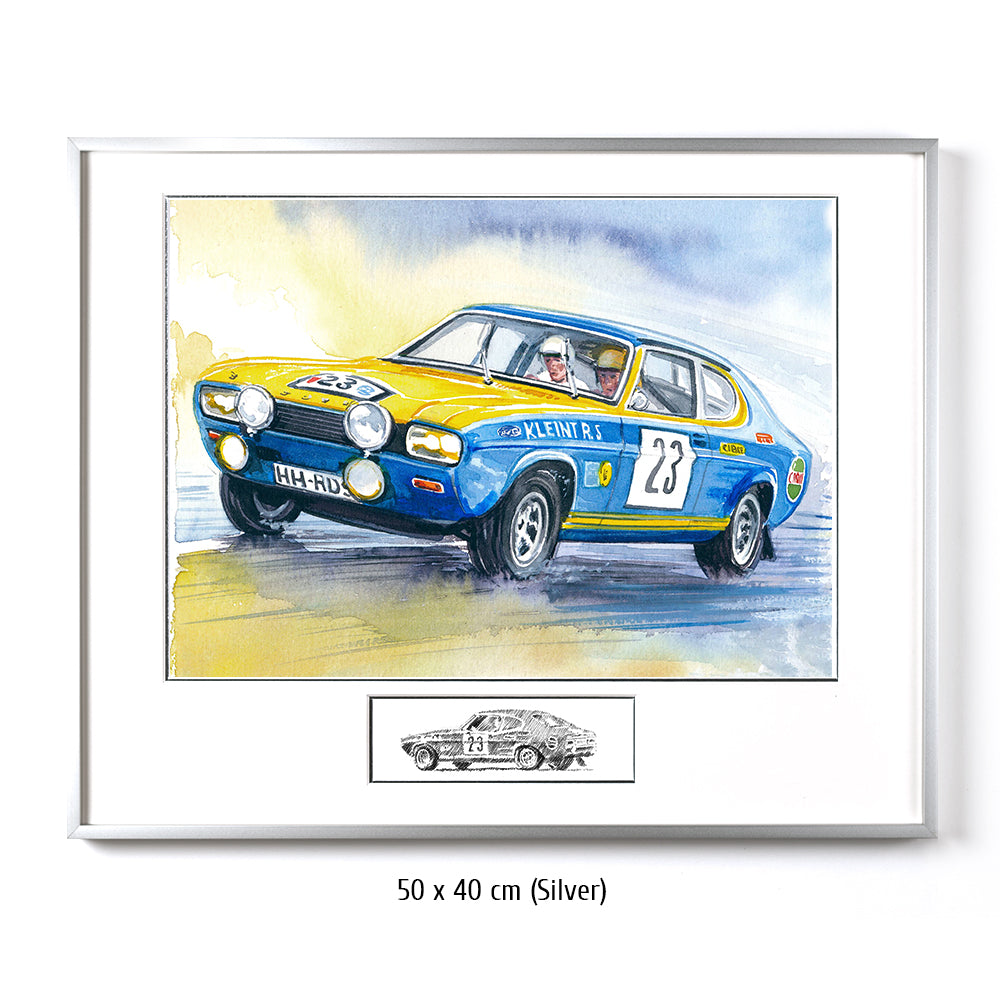#1039 B 'Ford Capri Walter Röhrl