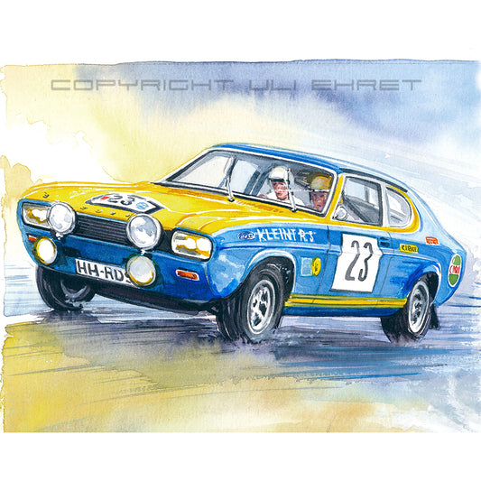 #1039 B 'Ford Capri Walter Röhrl