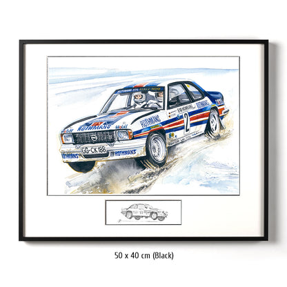 #1039D Opel Ascona 400