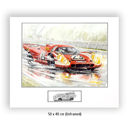 #0105  "Porsche 917 KH, winner Le Mans 24H 1970"