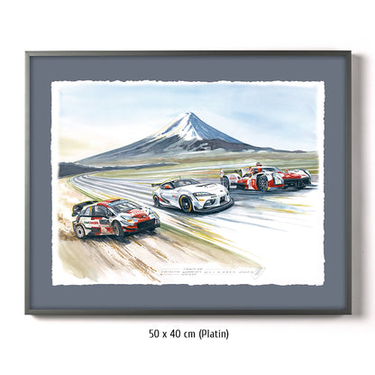 #1101 Toyota Yaris WRC, Toyota Supra GT4, Toyota GR 010