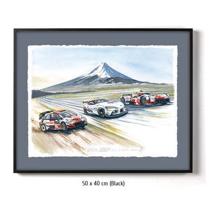 #1101 Toyota Yaris WRC, Toyota Supra GT4, Toyota GR 010